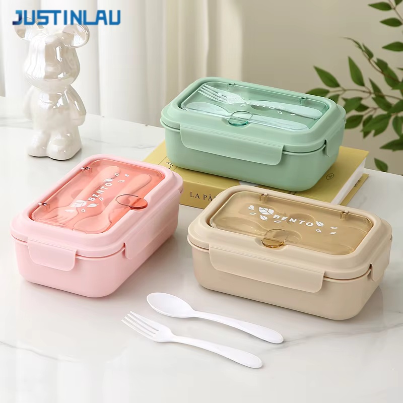 Food Storage With Compartments - Kotak Makan Siang JUSTINLAU Portabel untuk
