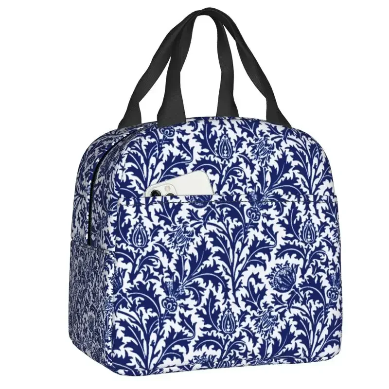 Food Storage With Compartments - William Morris Thistle Damask Tas Makan