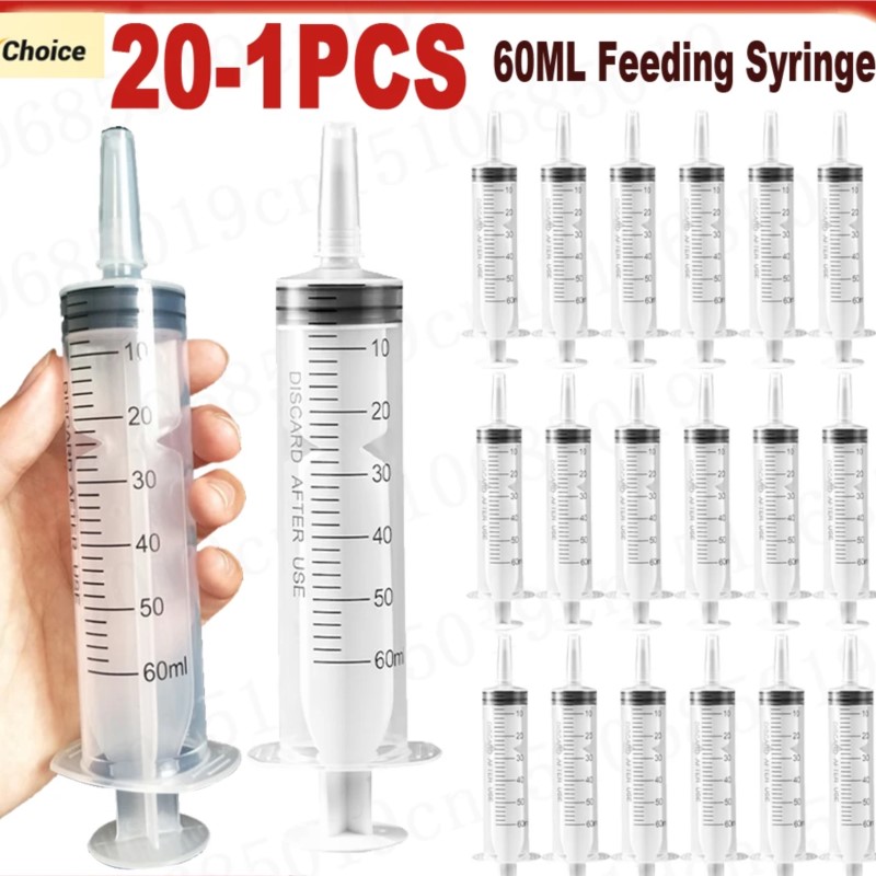 Food Storage Drawing - 60ml tanpa jarum jarum jarum suntik