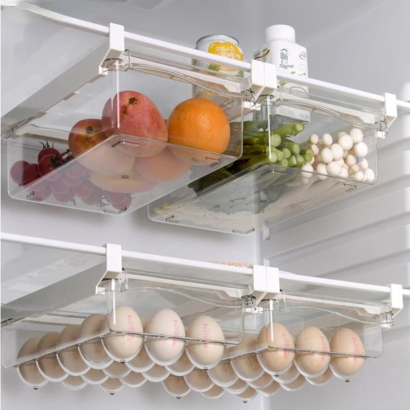 Food Storage Drawers - Kotak penyimpanan makanan gaya laci kulkas,