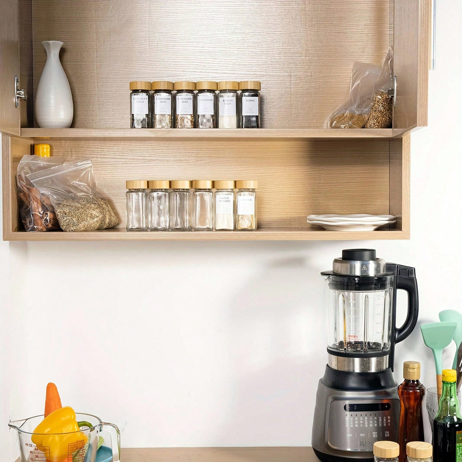 12 Kotak Penyimpanan Bumbu Bam - Food Storage Drawers ulasan dan harga