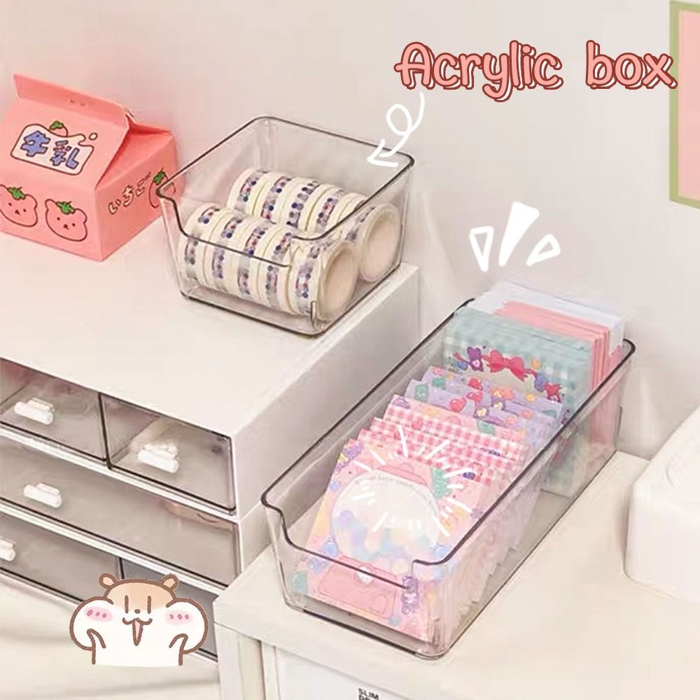 Laci Organizer Bin bening Stac - Food Storage Drawers ulasan dan harga