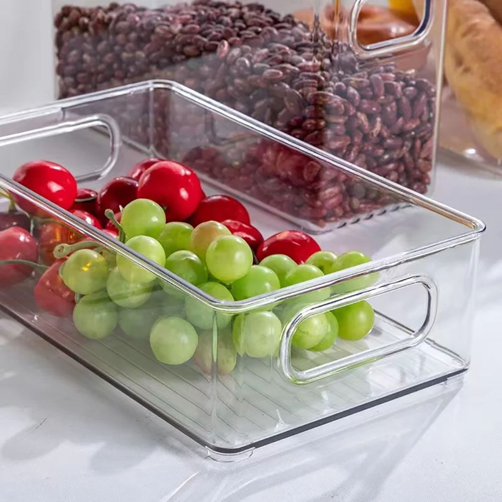 Laci Organizer Bin bening Stac - Food Storage Drawers ulasan dan harga