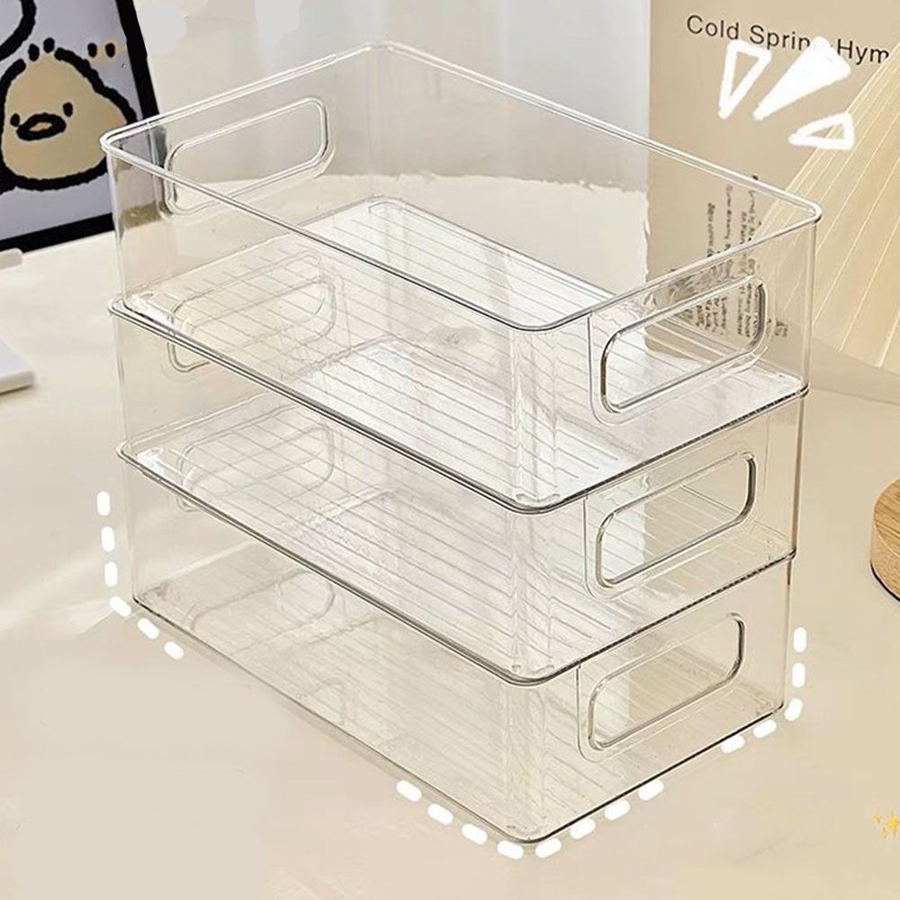 Laci Organizer Bin bening Stac - Food Storage Drawers ulasan dan harga