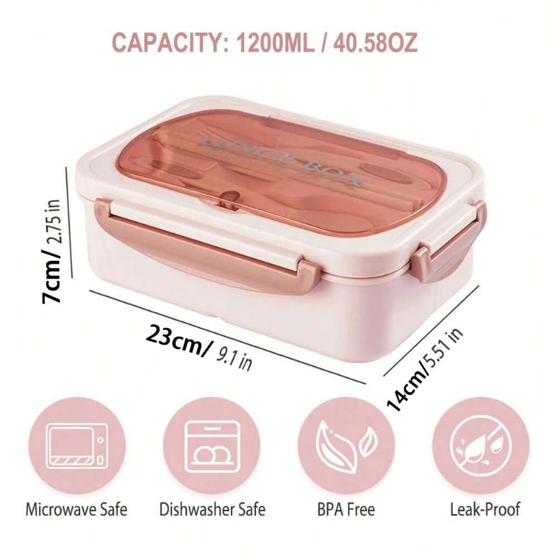 3 Buah/1 Buah Kotak Bento Kota - Food Storage With Compartments ulasan dan harga