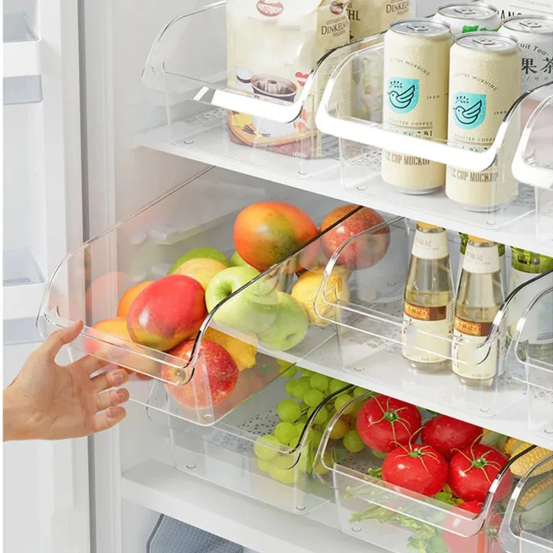 yes1/2pcs Organizer Kulkas Tem - Food Storage Drawers ulasan dan harga