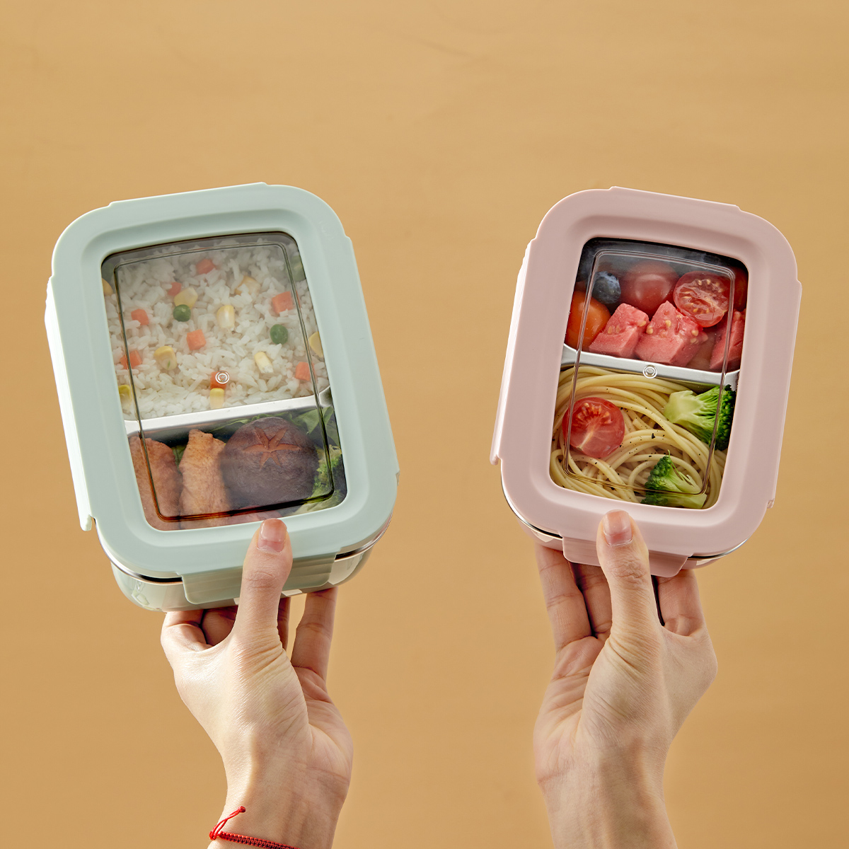 Kotak Makan Siang Kompartemen  - Food Storage With Compartments ulasan dan harga