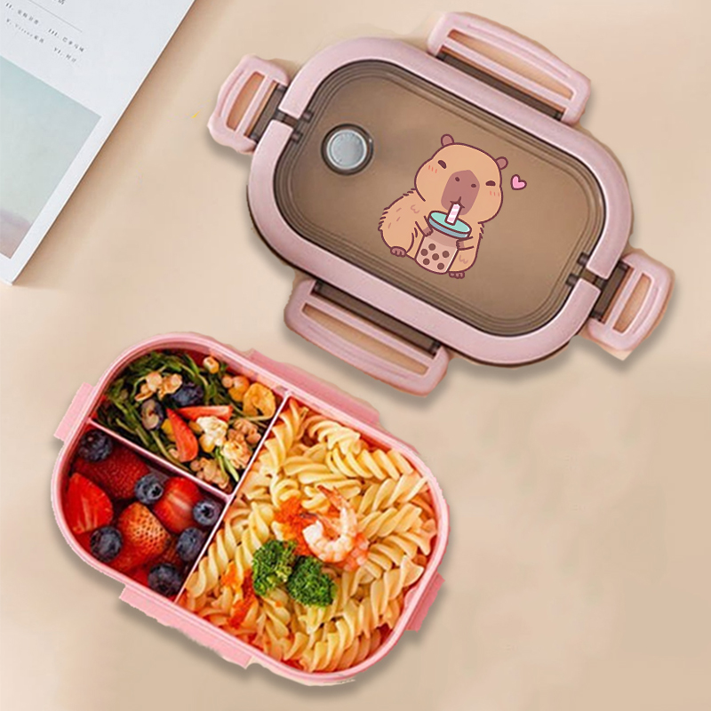 Kotak Makan Siang Bento Capyba - Food Storage For ulasan dan harga