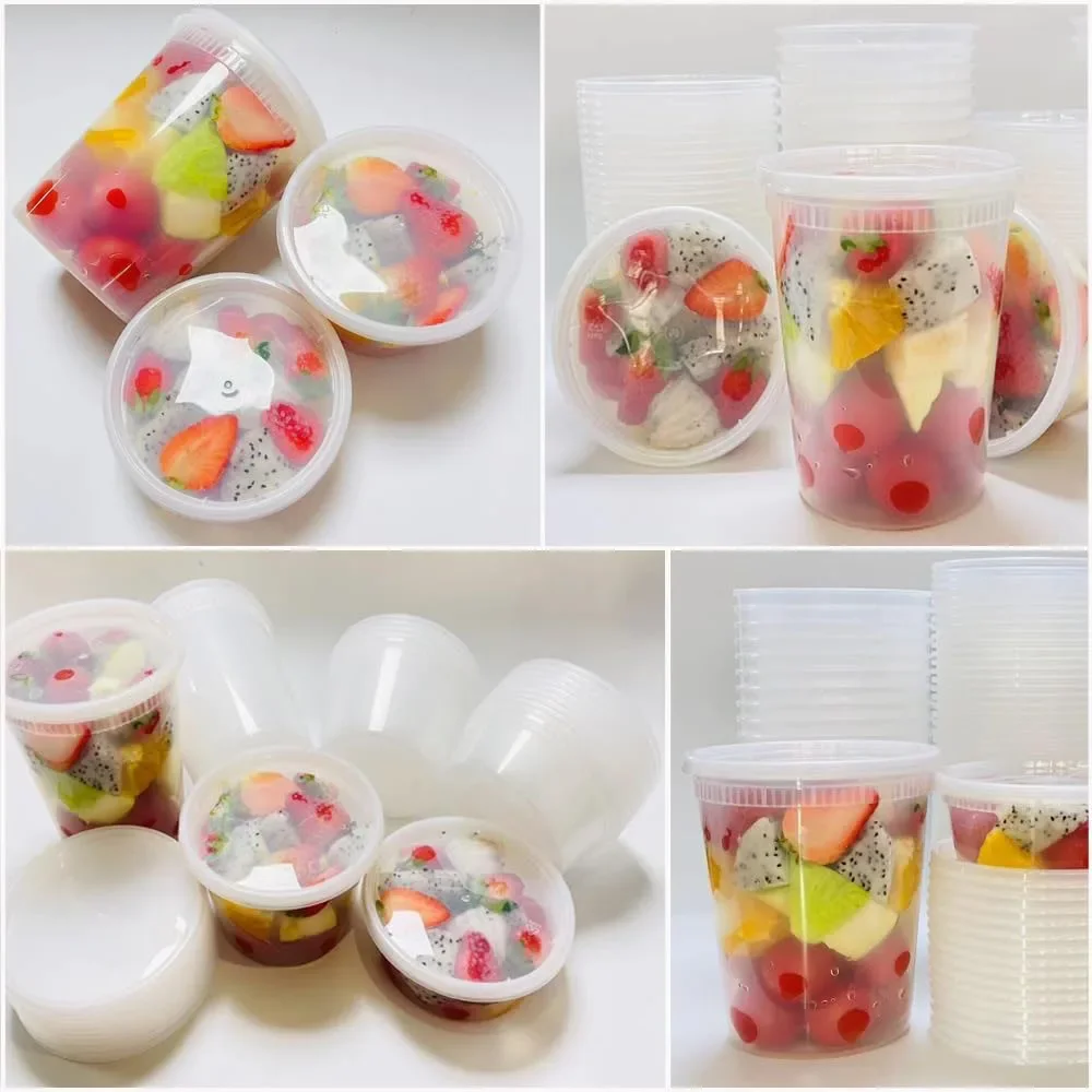 24 buah wadah penyimpanan maka - Food Storage Bowls ulasan dan harga