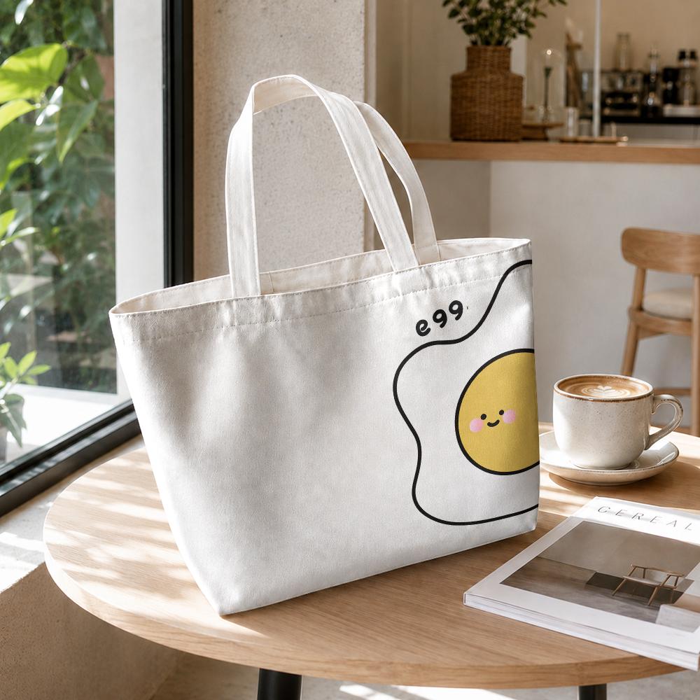 Tas Belanja Kanvas Cetak Dua S - Food Storage Drawing ulasan dan harga