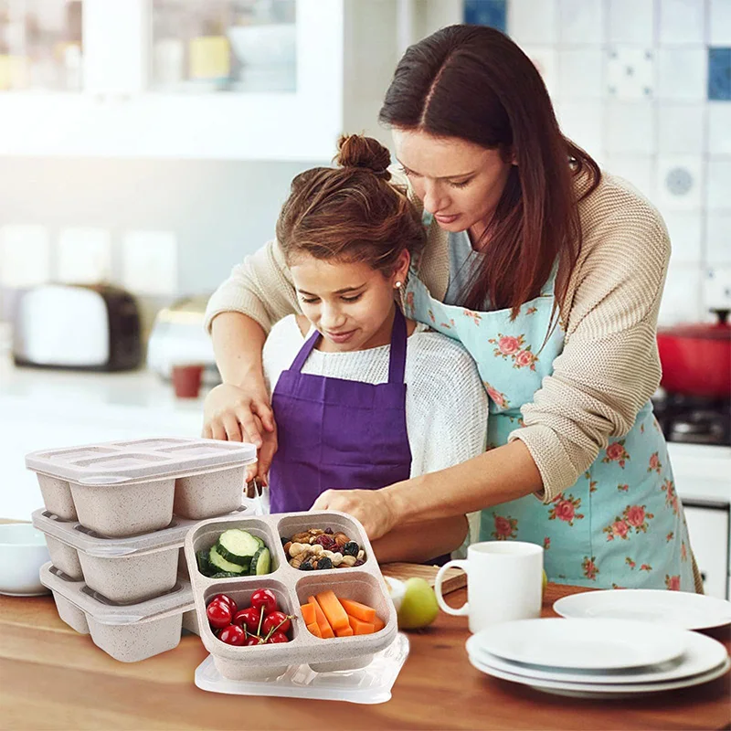 Kotak penyimpanan makanan 4 ki - Food Storage Bowls ulasan dan harga