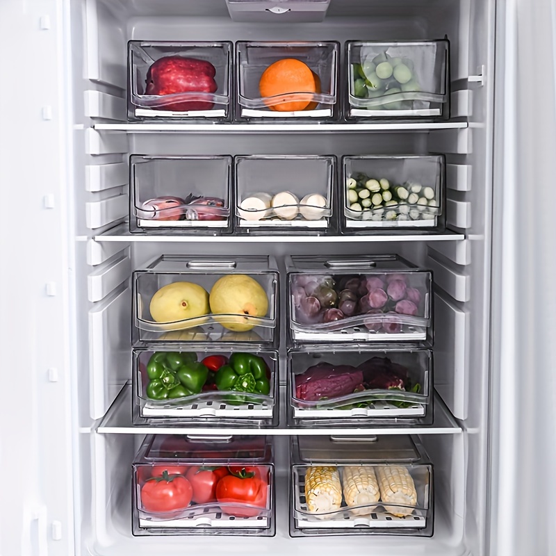 Kotak penyimpan kulkas, 1 buah - Food Storage Drawers ulasan dan harga