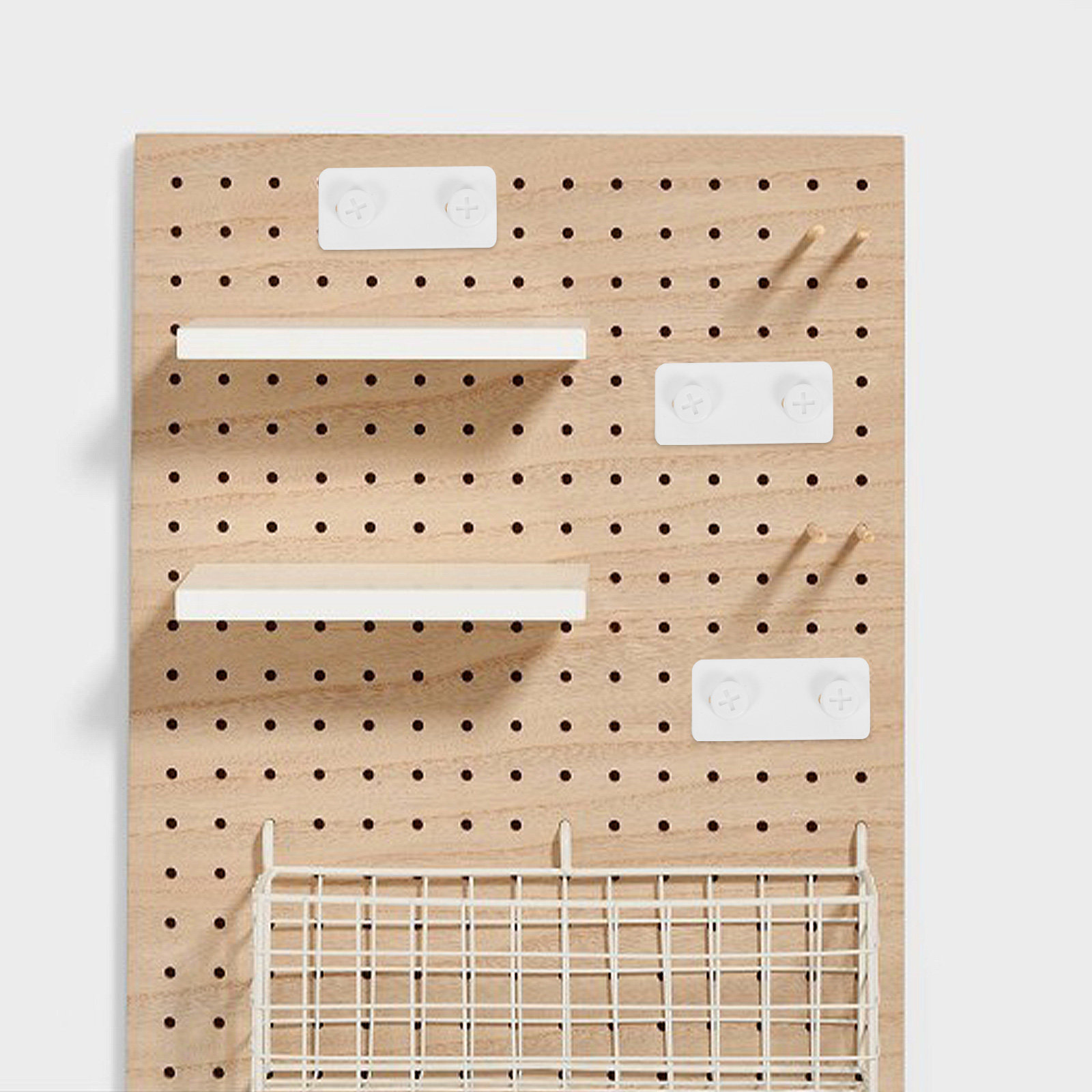 2 Pasang Kit Konektor Pegboard - Food Storage Kits ulasan dan harga