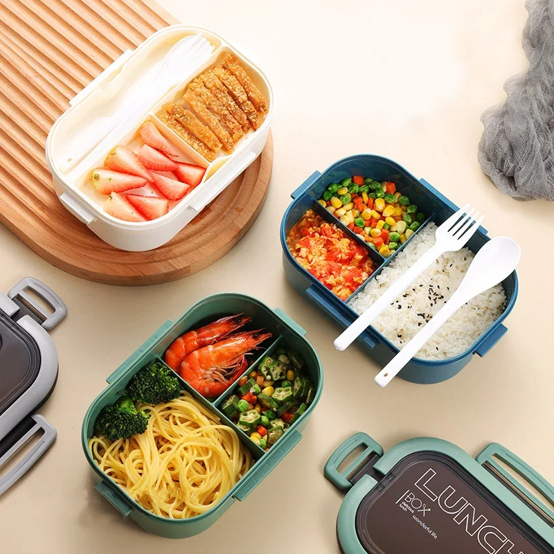 Kotak Makan Siang Berlapis Gan - Food Storage With Compartments ulasan dan harga