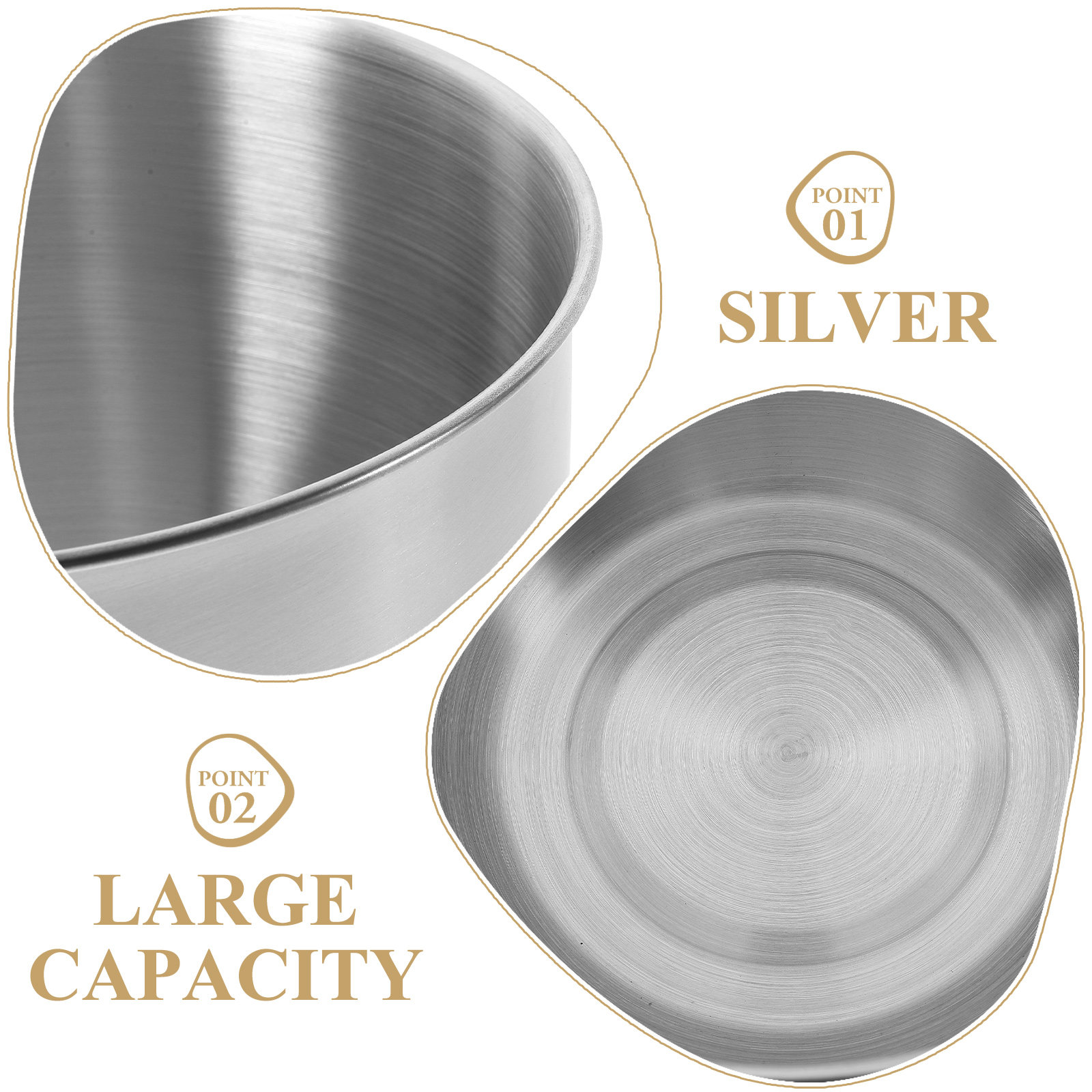 Mangkuk Pencampur Stainless St - Food Storage Bowls ulasan dan harga