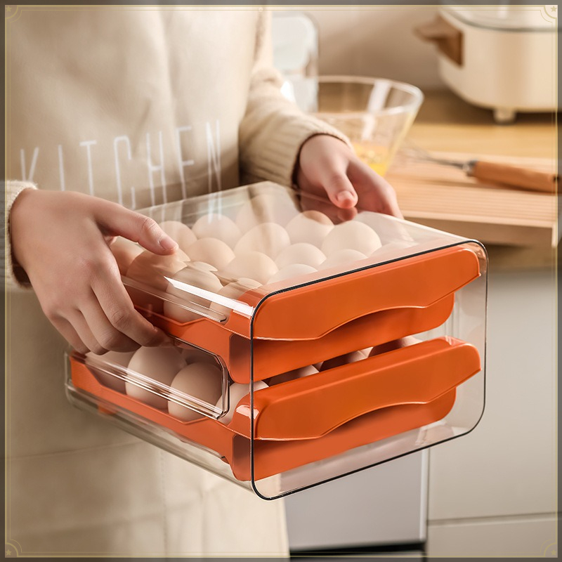 Wadah Penyimpanan Telur PP & P - Food Storage Drawers ulasan dan harga
