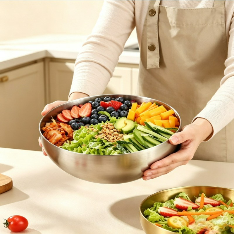 Mangkuk Pencampur Stainless St - Food Storage Bowls ulasan dan harga